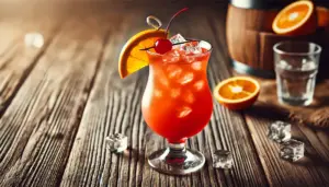 The Classic Hurricane Cocktail A Fruity, Tropical Drink with a Punch