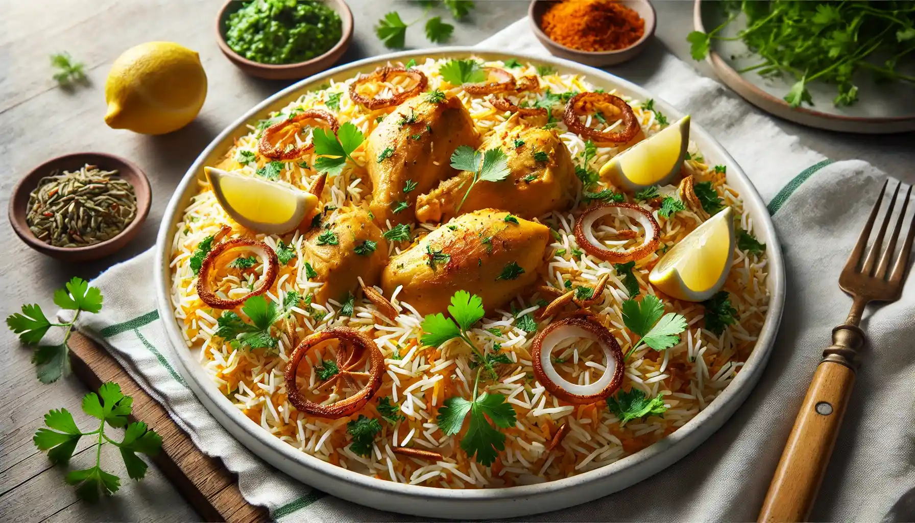 Pakistani Chicken Biryani