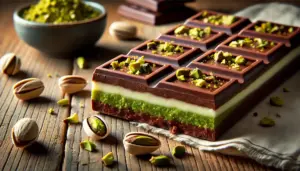 Dubai Style Pistachio Chocolate Bar A Luxurious Homemade Treat