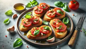 Traditional Bruschetta Recipe At Home